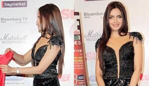 Shazahn Padamsee looks sexy in a little black dress!