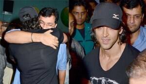 Hrithik Roshan hugs it out!
