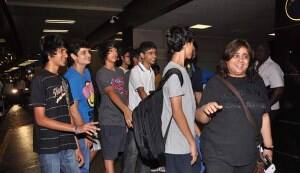 Shahrukh Khan’s son Aryan Khan leaves for London!