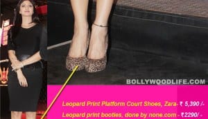 Want Shilpa Shetty’s animal print heels?