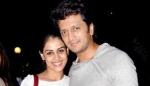 Riteish Deshmukh and Genelia D’Souza attend the Ham show