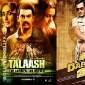 Dabangg 2, Talaash or Khiladi 786: Which film will you watch&nbsp;first?