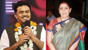 Smriti Irani files defamation suit against Congress MP Sanjay Nirupam