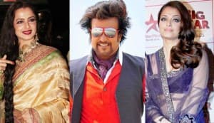Rajinikanth, Rekha, Aishwarya give away clothes for auction