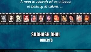 Is Subhash Ghai imitating Yash Chopra in Kaanchi?