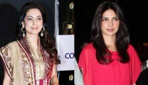 Does Juhi Chawla envy Priyanka Chopra’s pout?