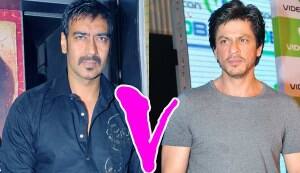 Shahrukh Khan vs Ajay Devgn: The battle is on!