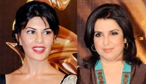 Why is Farah Khan holding Jacqueline Fernandez’s hand?