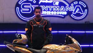 Stuntmania Underground: Can you slam dunk from a&nbsp;bike?