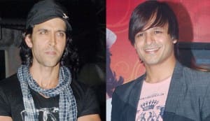 Hrithik Roshan and Vivek Oberoi bond over biceps