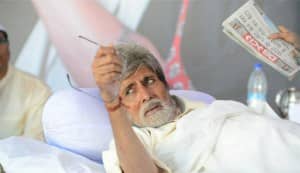 Satyagraha on the sets pics: Why is Amitabh Bachchan starving?