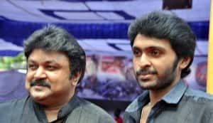 Director Saravanan upset with Vikram Prabhu?