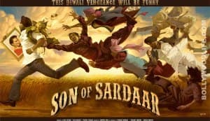 SON OF SARDAAR digital poster: Impressive