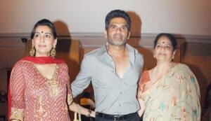 Ajay, Kajol, Abhishek at Rohit Shetty’s sister’s engagement