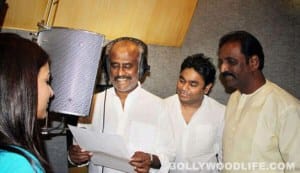 Rajinikanth croons for Rahman in ‘Kochadaiyaan’