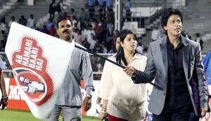 Shahrukh Khan and Dravid at the University Cricket Championship&nbsp;2013