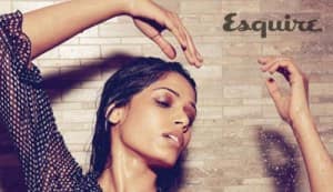 Freida Pinto shows off her raunchy side!