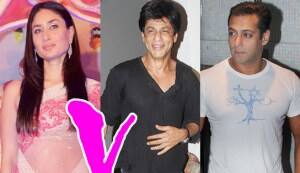 Kareena Kapoor takes on Shahrukh and Salman Khan!