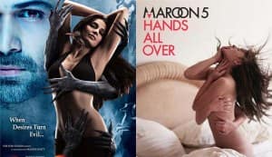 Is Vikram Bhatt’s ‘Raaz 3′ poster inspired by famous band Maroon 5’s album cover?