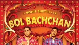 BOL BACHCHAN poster: Does Abhishek Bachchan have a double role?