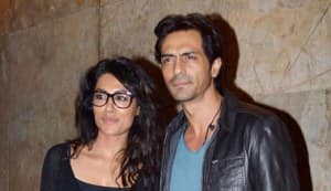 Arjun Rampal, Preity Zinta, Chitrangda Singh, Hrithik and Sussanne Roshan at the special screening of Inkaar