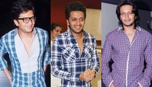 Riteish Deshmukh loves checked shirts!