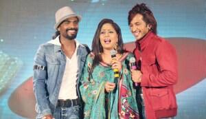 Mithun Chakraborty, Terence Lewis, Remo D’Souza, Geeta Kapoor at the ‘Dance India Dance’ season 3 launch