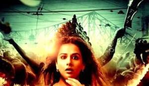KAHAANI poster: Vidya Balan as Goddess Durga  
