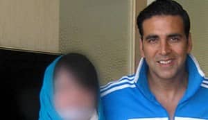 Akshay Kumar cheers up acid attack victim from Afganistan!