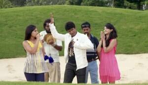 Puneet Rajkumar and Deepa Sannidhi in ‘Paramathma’