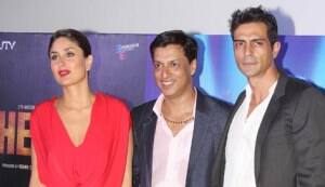 Kareena Kapoor, Arjun Rampal and Madhur Bhandarkar launch the first look of ‘Heroine’