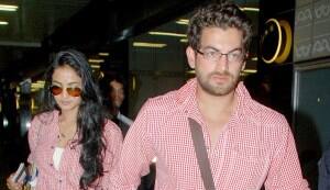 Neil Nitin Mukesh and Sonal Chauhan opt for similar plaid shirts