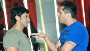 Farhan Akhtar and Ritesh Sidhwani at the 3D trailer launch of ‘Don 2′
