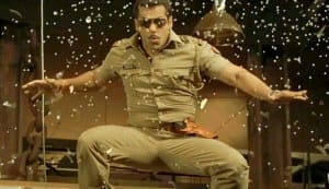 Why is Salman Khan growling like a tiger in Dabangg 2?