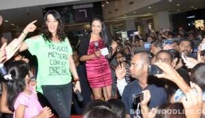 Preity Zinta at the promotion of Ishkq in Paris at R City Mall