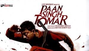 ‘Paan Singh Tomar’ hoarding puts people’s lives in danger!