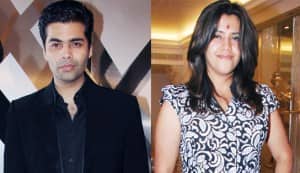 Karan Johar and Ekta Kapoor get together to produce a&nbsp;film