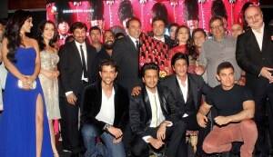 Shahrukh Khan, Aamir Khan, Hrithik Roshan and Akshay Kumar release Yamla Pagla Deewana 2 music album: View pics!