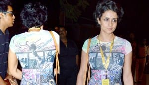 Gul Panag chooses to go casual at a rock concert!