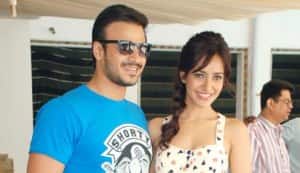 Vivek Oberoi and Neha Sharma at the promo launch of ‘Jayanti Bhai Ki Luv Story’