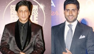 Will Shahrukh Khan overshadow Abhishek Bachchan yet again?