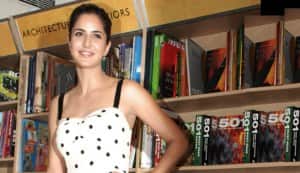 How did Katrina Kaif manage to injure herself?
