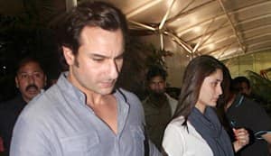 Saif Ali Khan & Kareena Kapoor: Newly wedded couple back in Mumbai