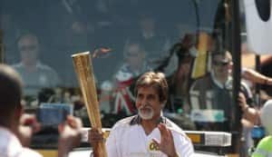 London Olympics 2012: Amitabh Bachchan carries the torch!