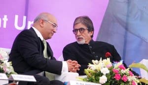 Amitabh Bachchan launches the mobile diabetes van