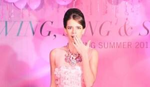 Kalki Koechlin walks the ramp at Swarovski&nbsp;party