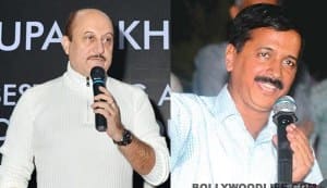 Anupam Kher slams Aam Aadmi Party head Arvind Kejriwal