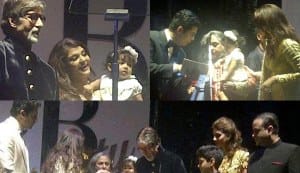 Aaradhya Bachchan at grandpa Amitabh Bachchan’s 70th birthday bash: see pics!