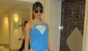 Priyanka Chopra rocks in a blue Superman-style top