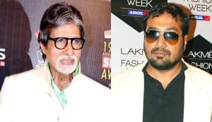 Amitabh Bachchan and Anurag Kashyap come together for thriller